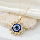 Eyeful Metal Necklace